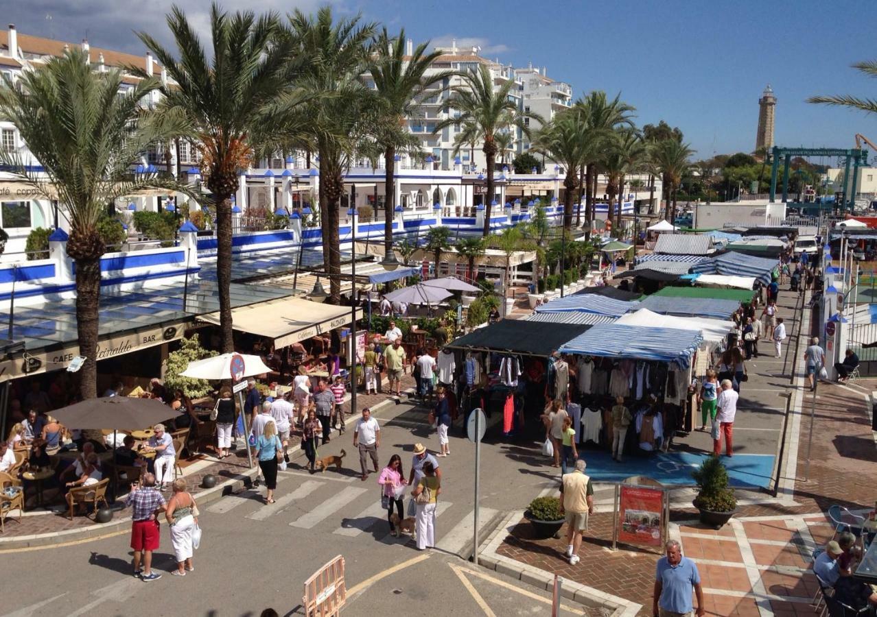 First line beach sea view Estepona Exterior foto