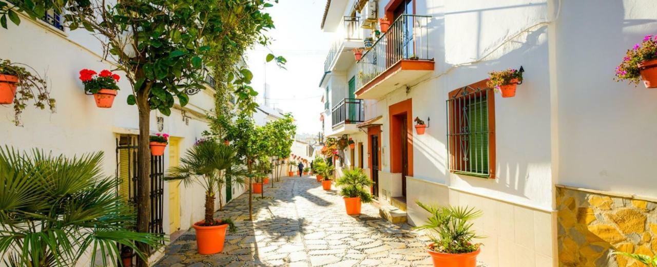 First line beach sea view Estepona Exterior foto